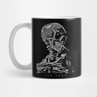 Van Gogh Skull Mug